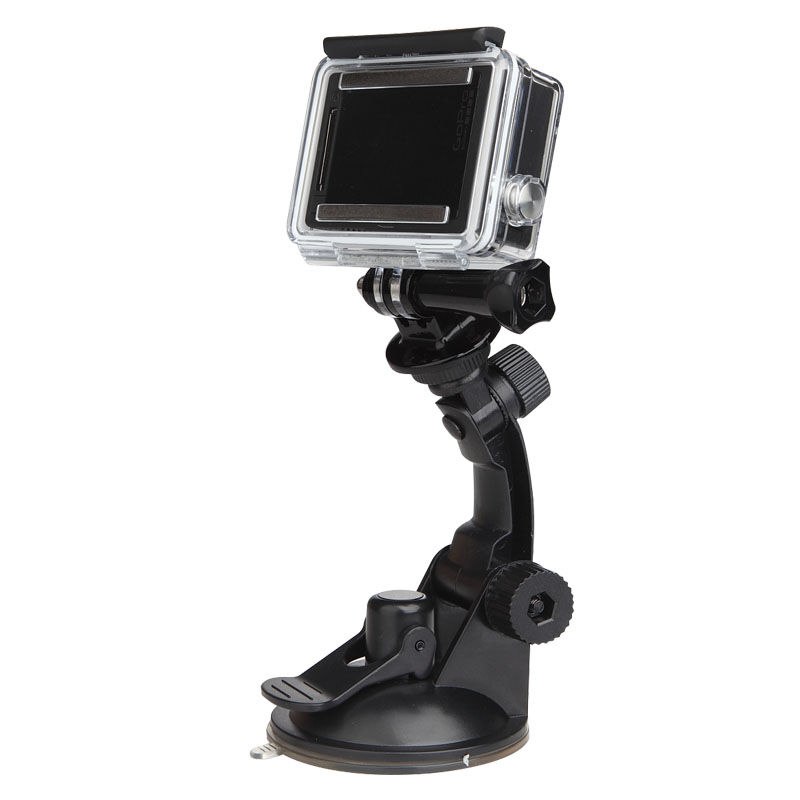Action Camera DVR Suction Cup Holder Mount Stand Tripod Monopod for
