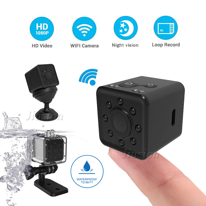 Mini Cameras Mini Camera SQ23 HD Small 1080P Wide Angle Violet